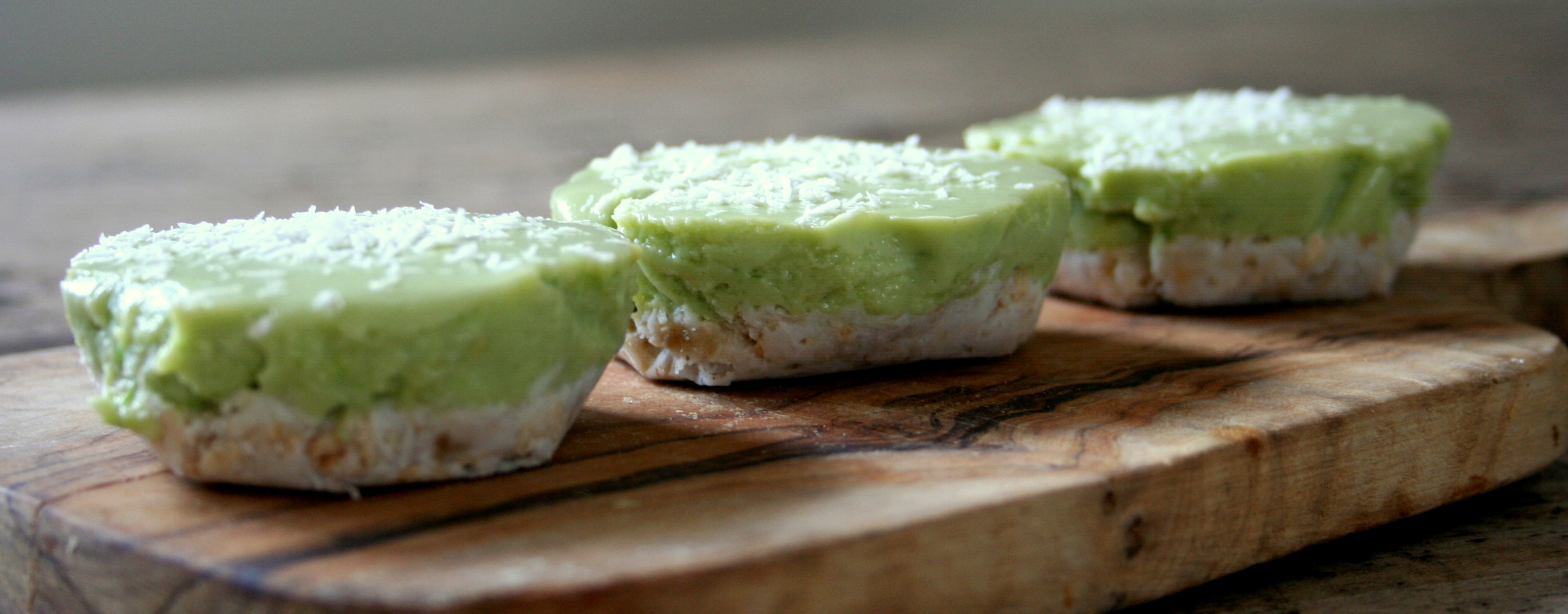 kokos avocado taart - Maike's Eetblog